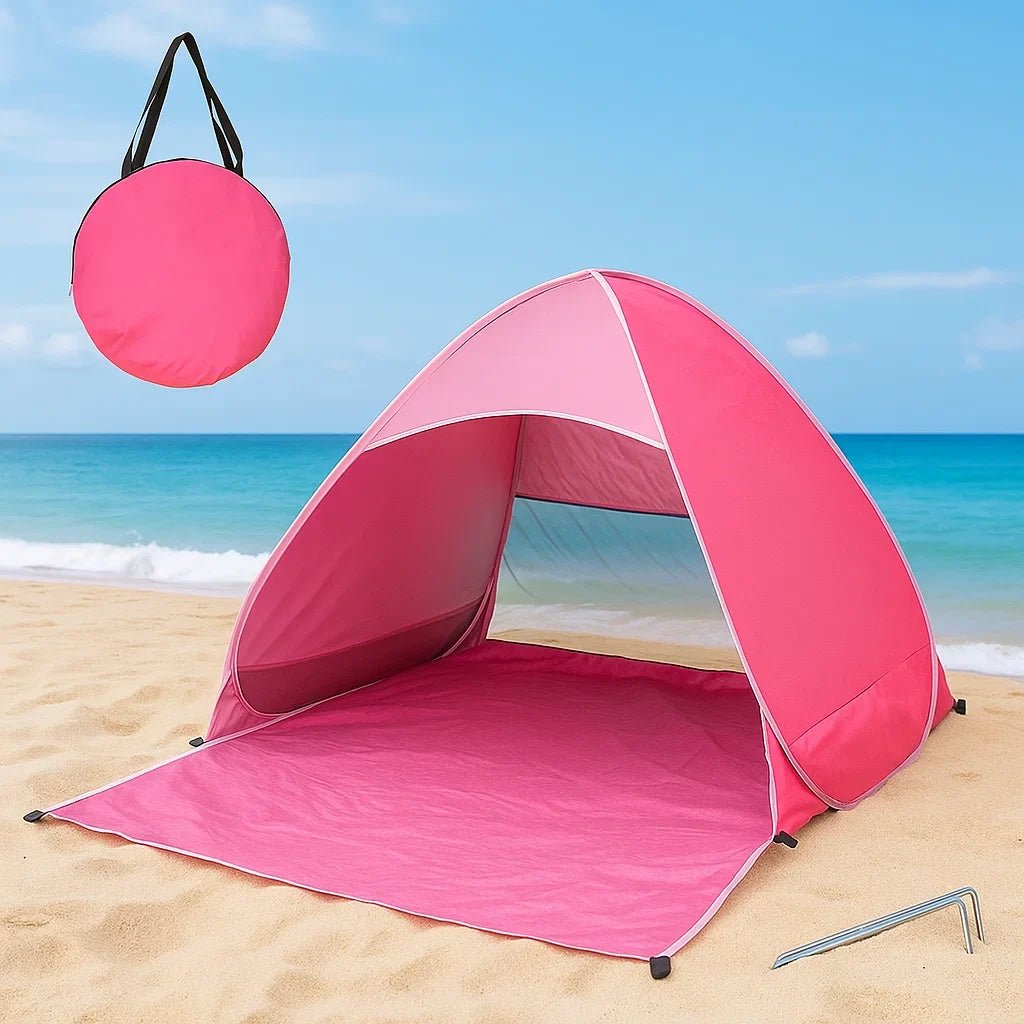 Tienda de Playa Pop Up UV para 2 Personas - VyFlair