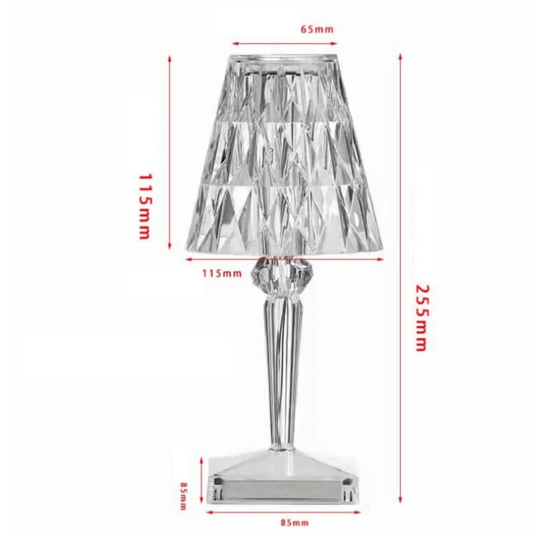 Lámpara de mesa de cristal-Table lamp-VyFlair