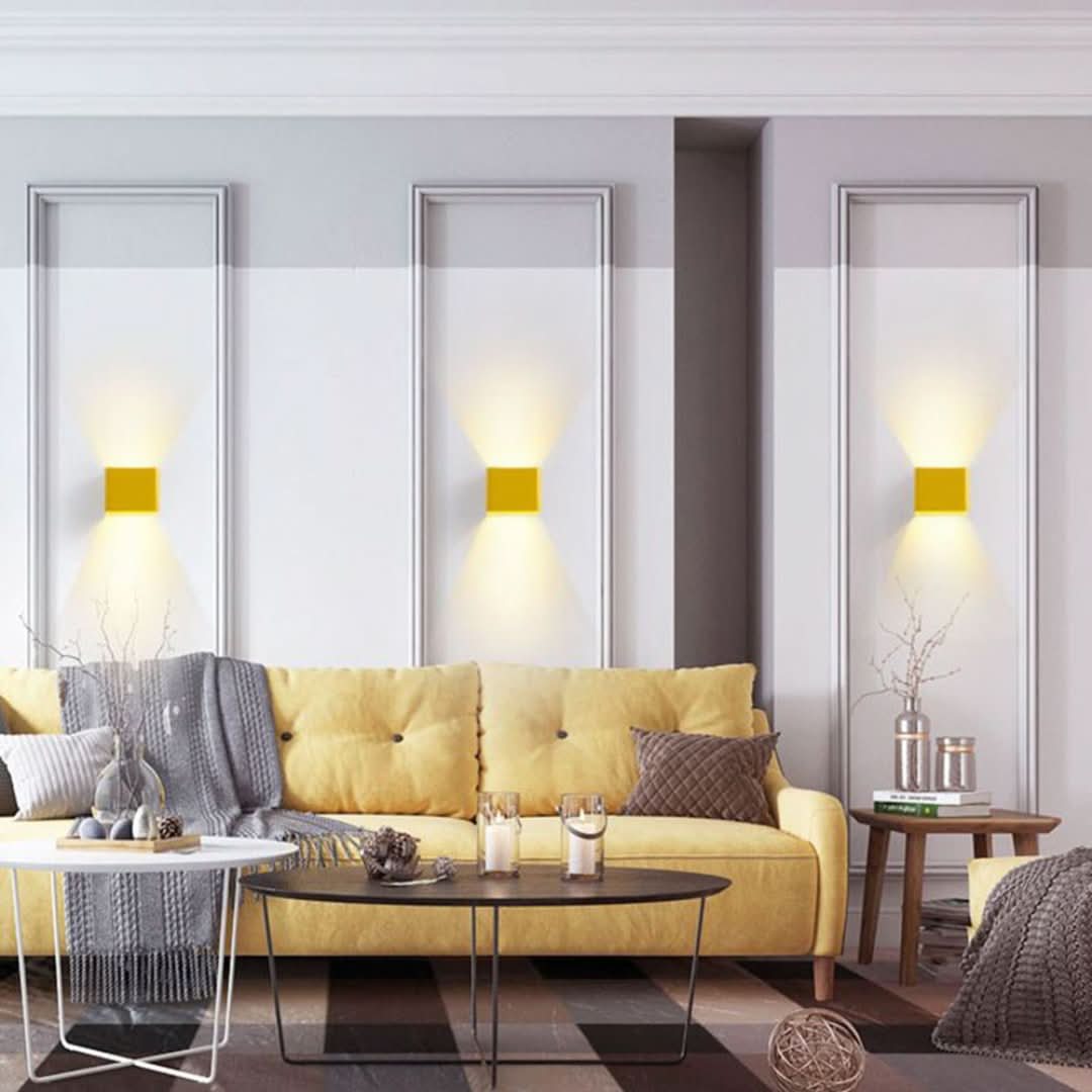 Lámpara de pared cuadrada moderna de Orr-Wall light-VyFlair