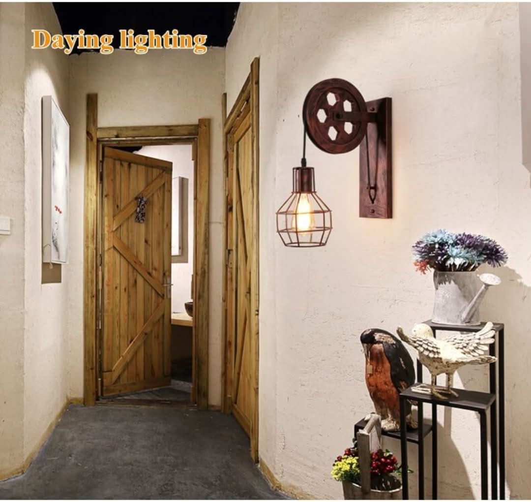 Lightcage - Lámpara de pared geométrica con pantalla de lámpara de hierro-Wall light-VyFlair