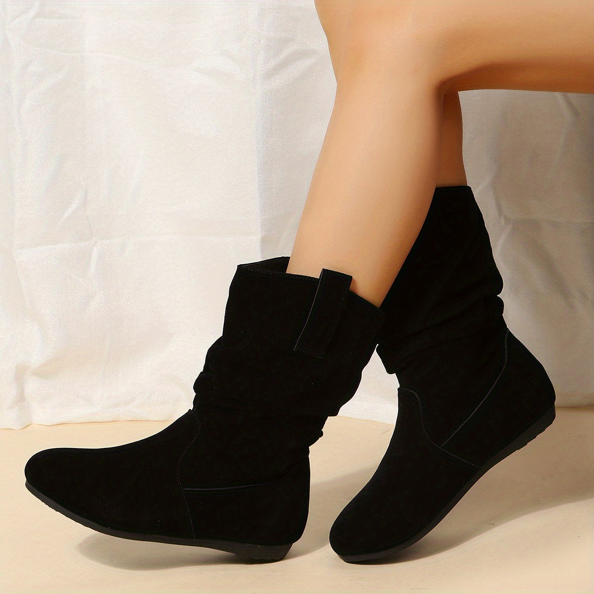 Botas de mujer - Forro suave - Calzado de invierno cálido-Zapatos - Mujer-VyFlair