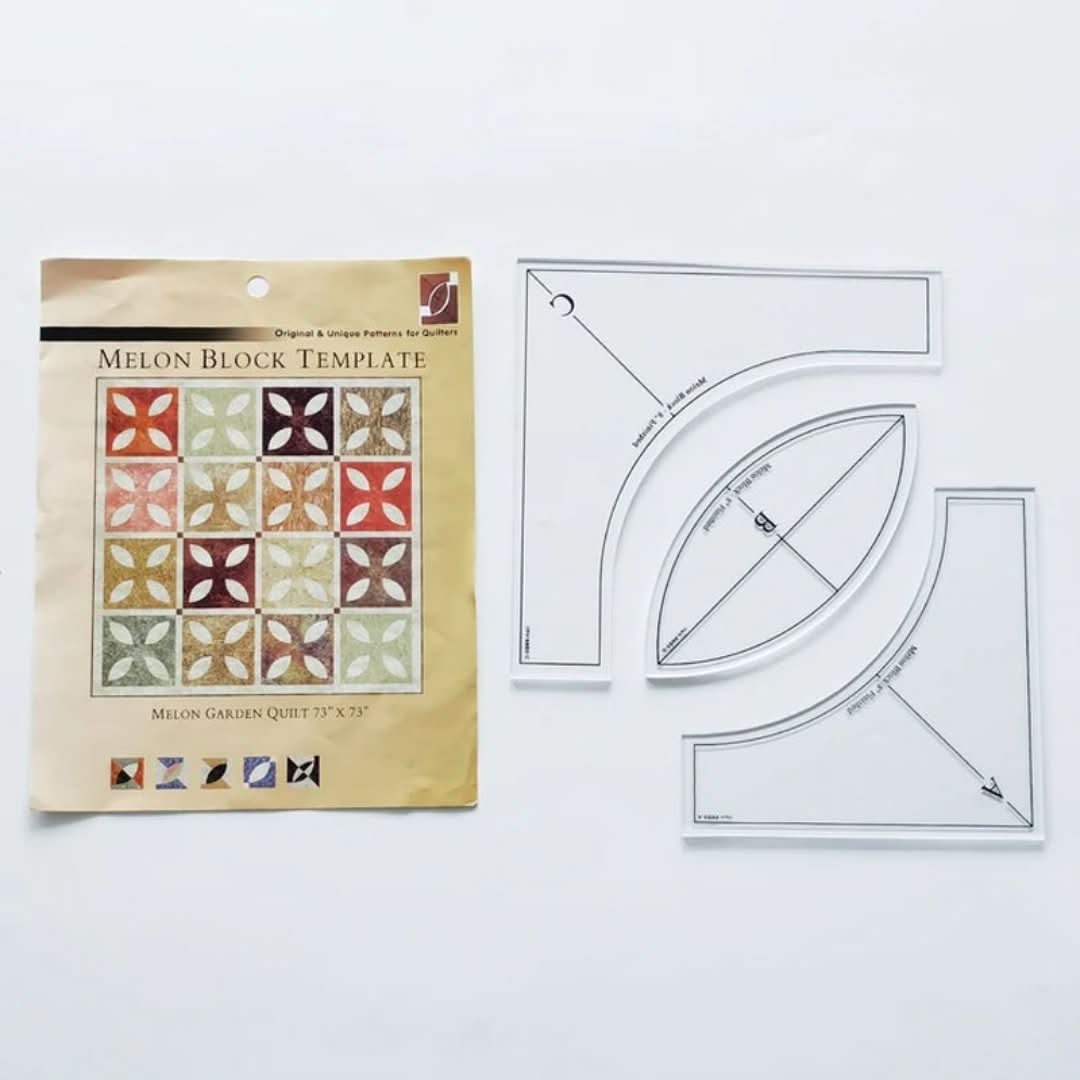 Conjunto de plantilla de edredón de arco rápido-Quilt Template Set-VyFlair