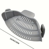 Colador Clip - On SnapStrain para Ollas y Sartenes - VyFlair