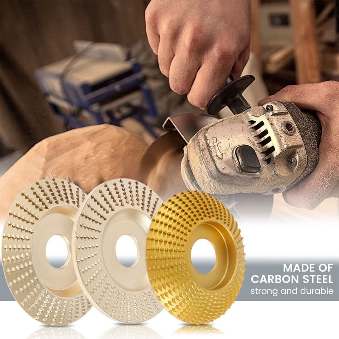 Rueda de molienda de madera plana-Grinding Wheel-VyFlair