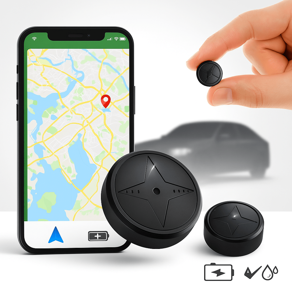 Rastreador GPS para Vehículos con Montaje Magnético - VyFlair