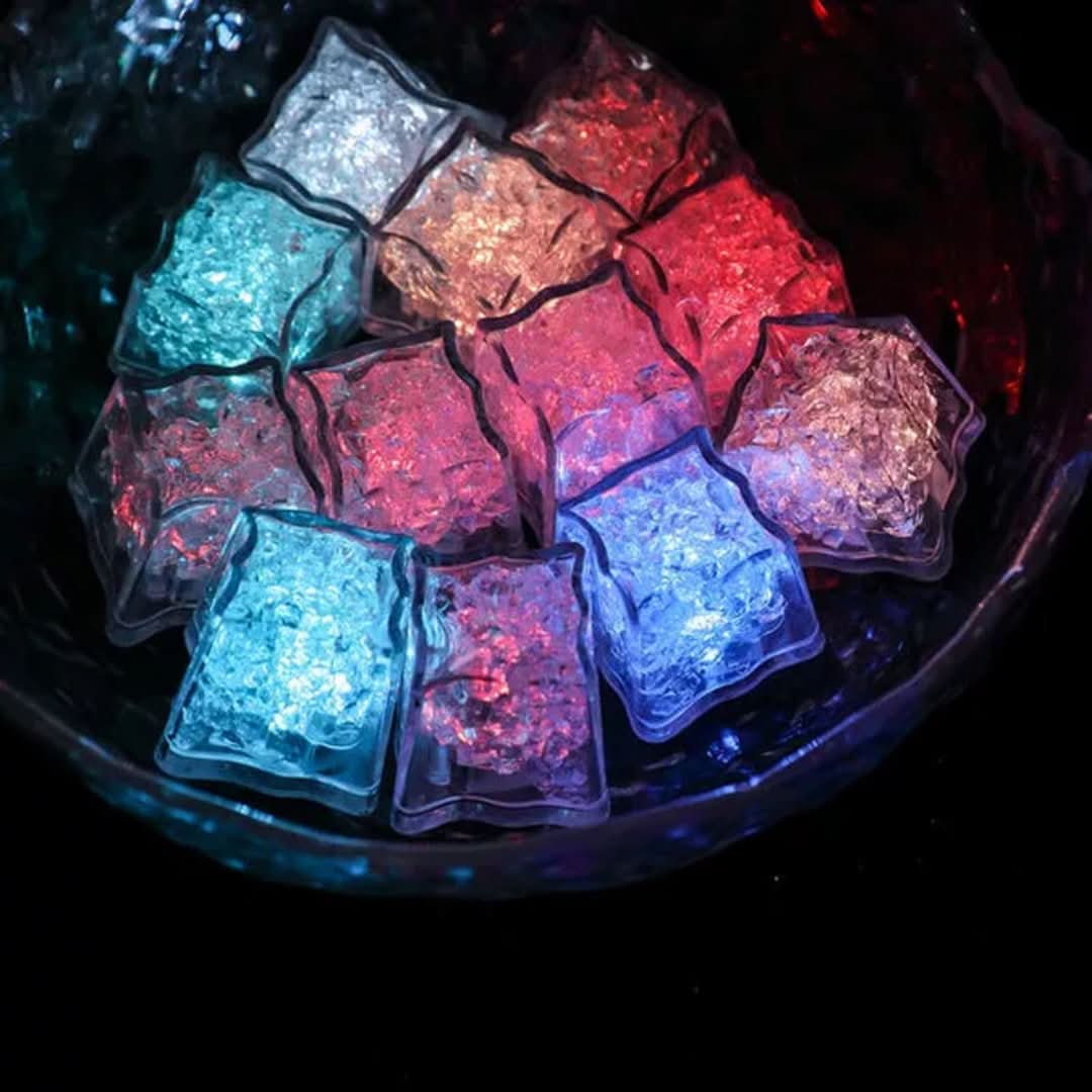 Lámpara de cubo de hielo LED (12pcs)-Ice Cube-VyFlair