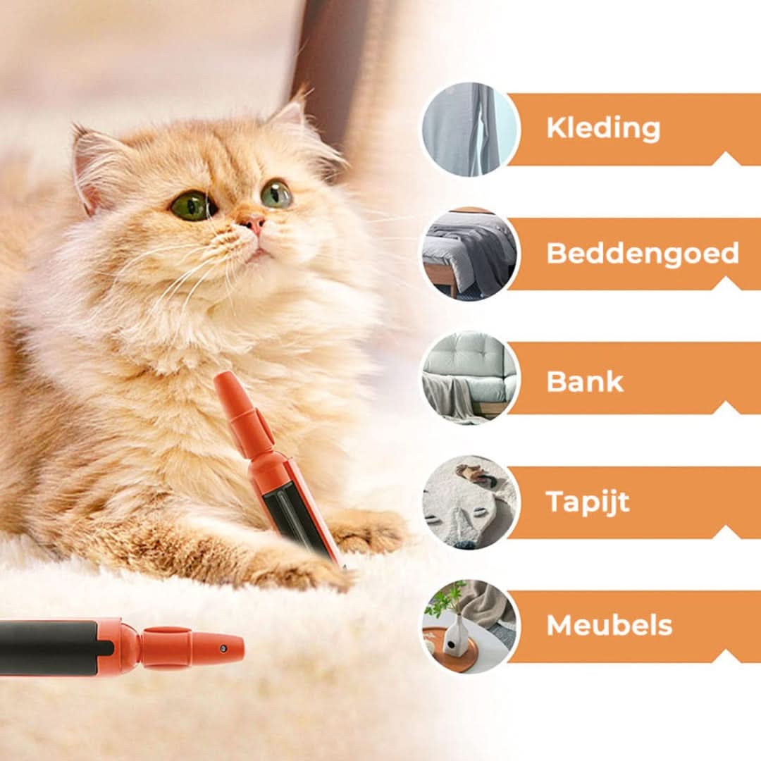 Rodillo de cabello: eliminación del cabello para mascotas-Pet Hair Roller-VyFlair