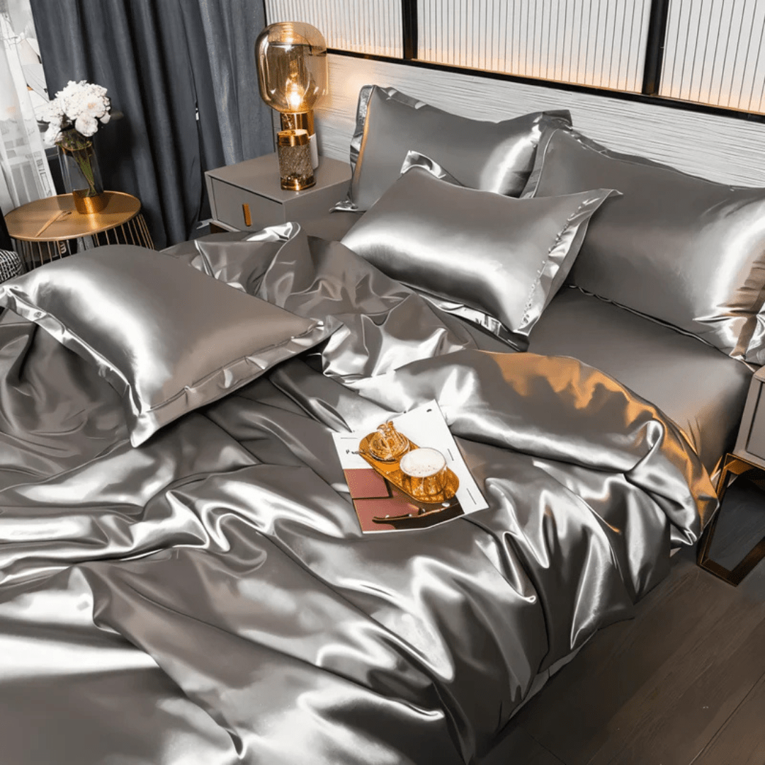 Seda - Funda de Edredón Luxe | Transpirable y Suave como la Seda - VyFlair