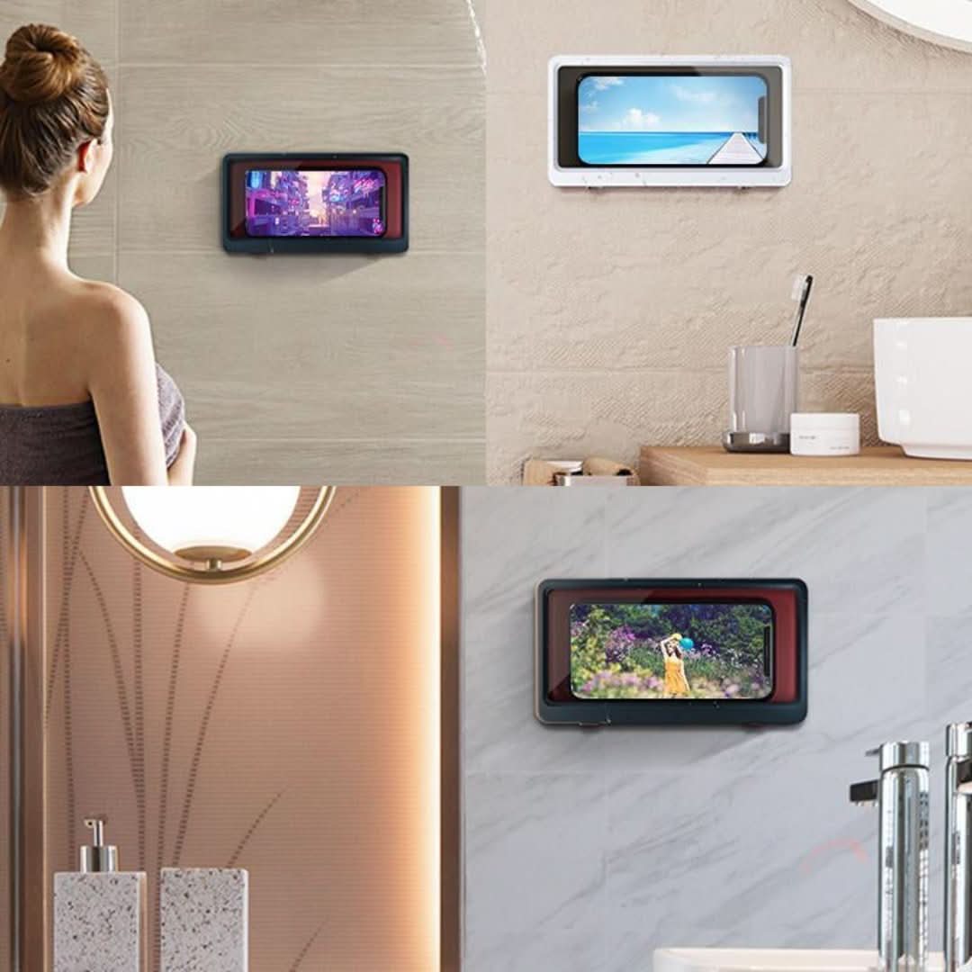 Soporte de teléfono impermeable para el baño-phone holder-VyFlair