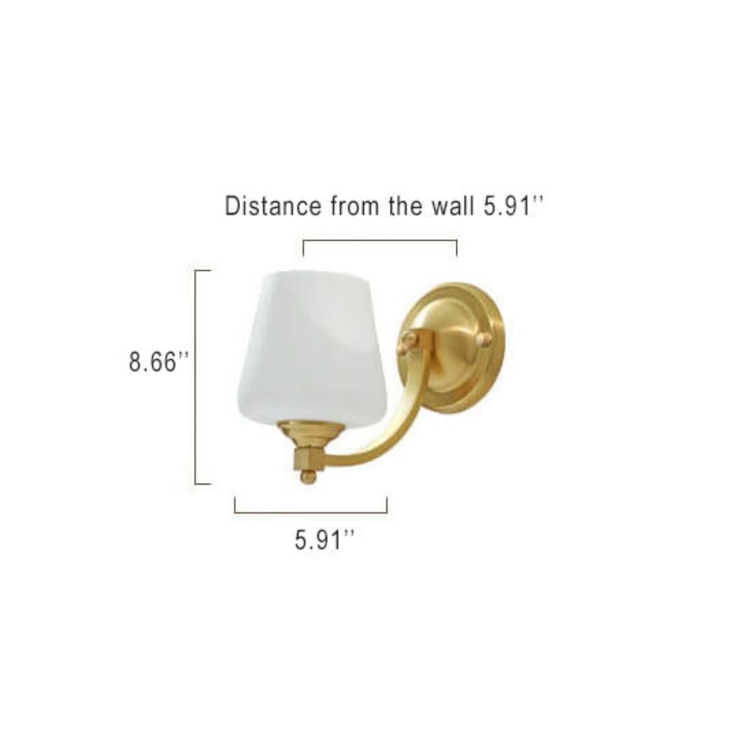 Glassglow - Lámpara de pared moderna hecha de vidrio-Wall light-VyFlair