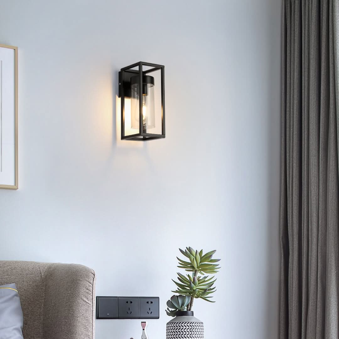 Glassglow - Luz de pared de vidrio moderna-Wall light-VyFlair
