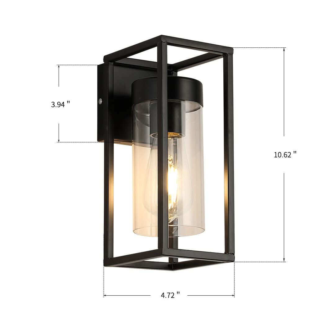 Glassglow - Luz de pared de vidrio moderna-Wall light-VyFlair