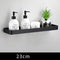 AluSpace - Estante de Pared de Aluminio Espacial Negro - VyFlair
