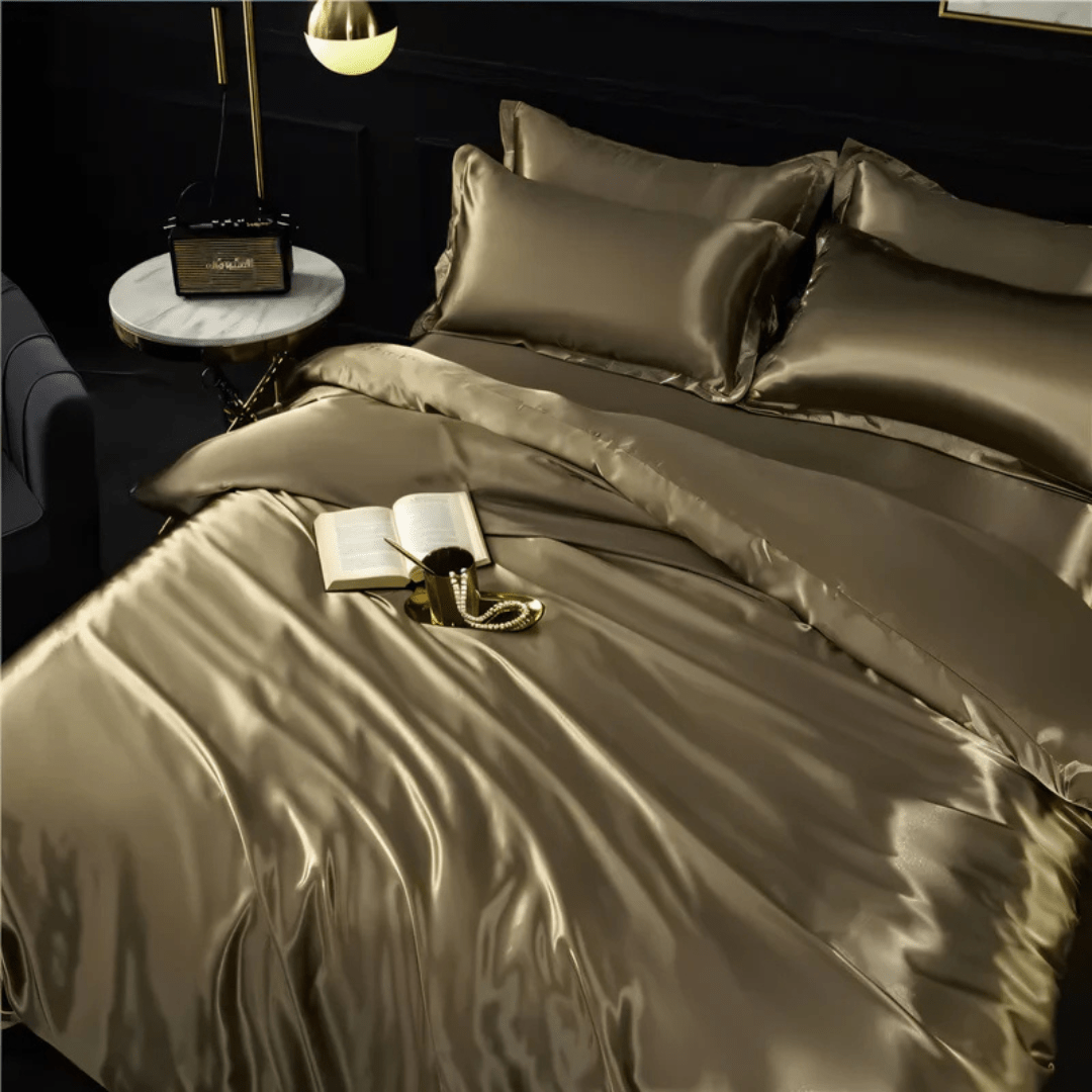 Seda - Funda de Edredón Luxe | Transpirable y Suave como la Seda - VyFlair