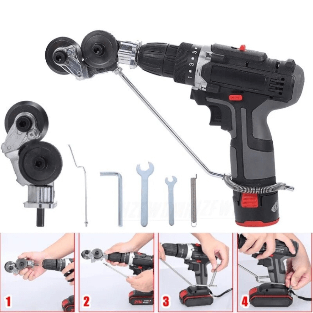Accesorio Corte Metal Preciso para Taladro Eléctrico - VyFlair