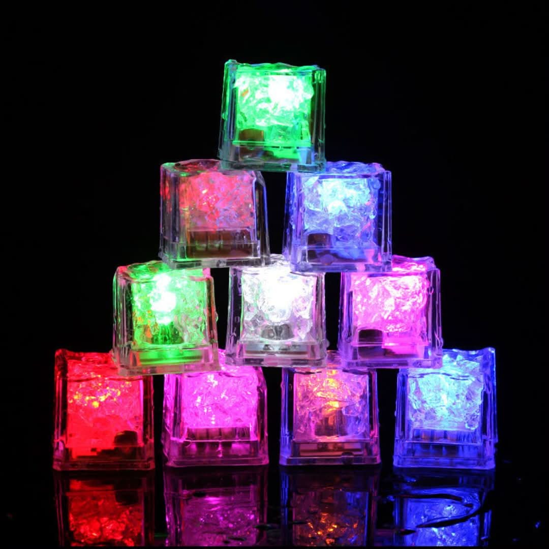 Lámpara de cubo de hielo LED (12pcs)-Ice Cube-VyFlair
