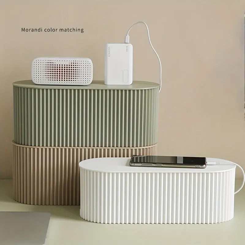 TidyCord - Caja de Almacenamiento de Cables para Organización