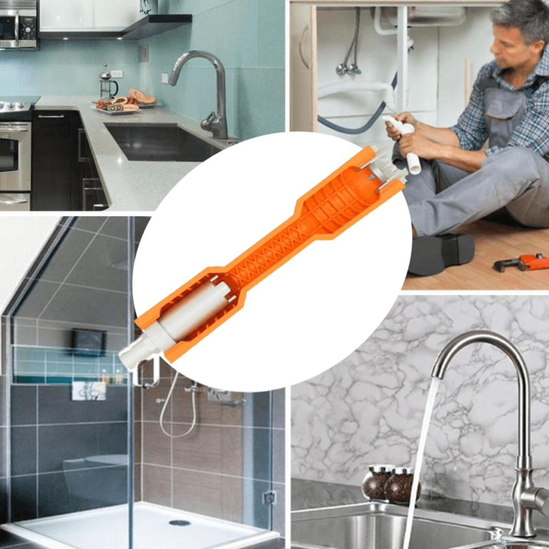 Instalación del grifo y fregadero del modelo de instalación-Faucet-VyFlair
