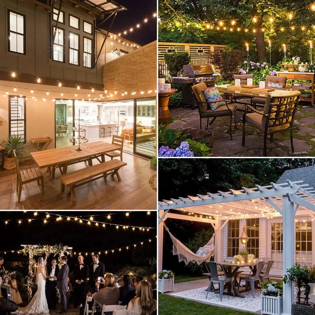 Lumirain - guirnalda de luz LED impermeable-Outdoor lighting-VyFlair