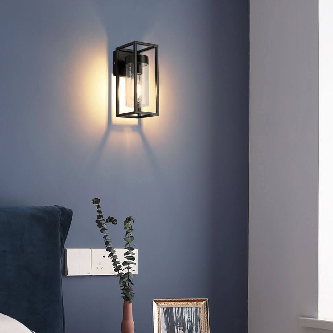 Glassglow - Luz de pared de vidrio moderna-Wall light-VyFlair