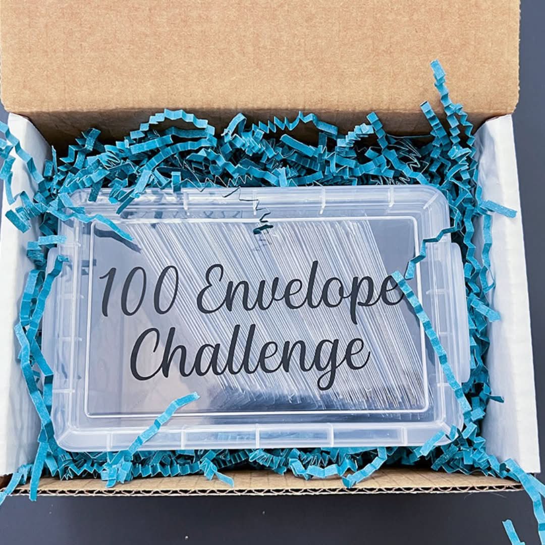 Box de desafío establecido con 100 sobres-Envelopes-VyFlair