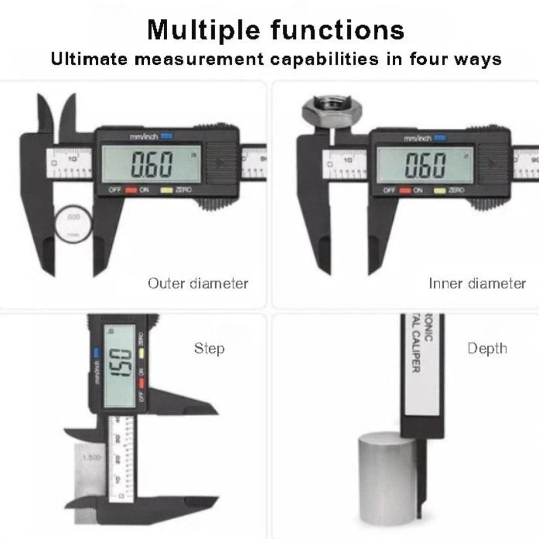 Regla de calibración electrónica digital-Caliper Ruler-VyFlair