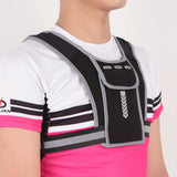 Chaleco Reflectante para Correr con Bolsa Frontal - VyFlair