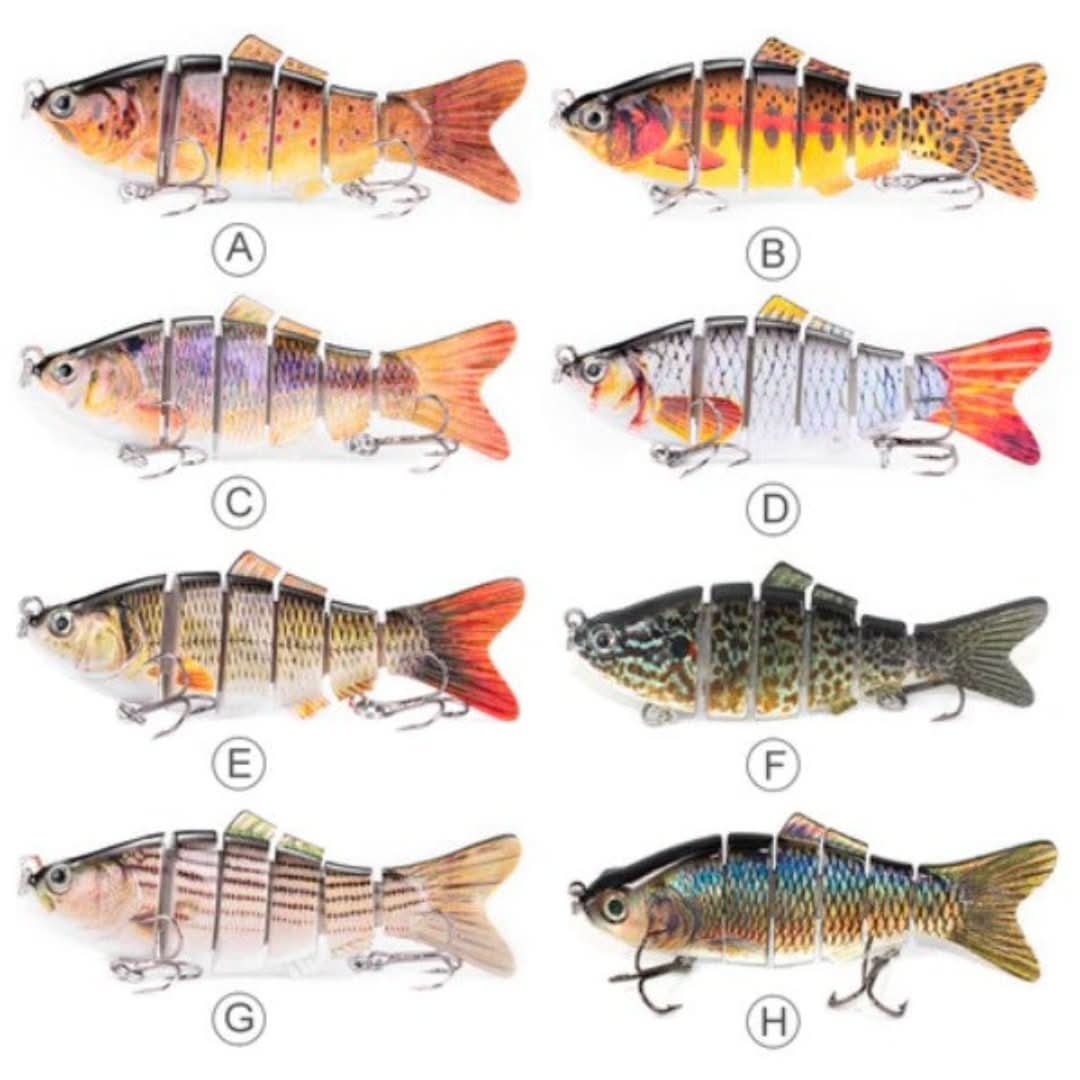 Herramienta de pesca de señuelo de pescado de simulación-Fish Lure-VyFlair
