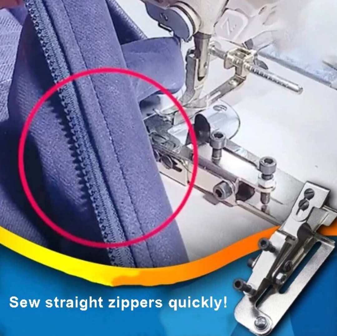 Posicionamiento de la línea de puntada Pie de cremallera-Zipper Foot-VyFlair