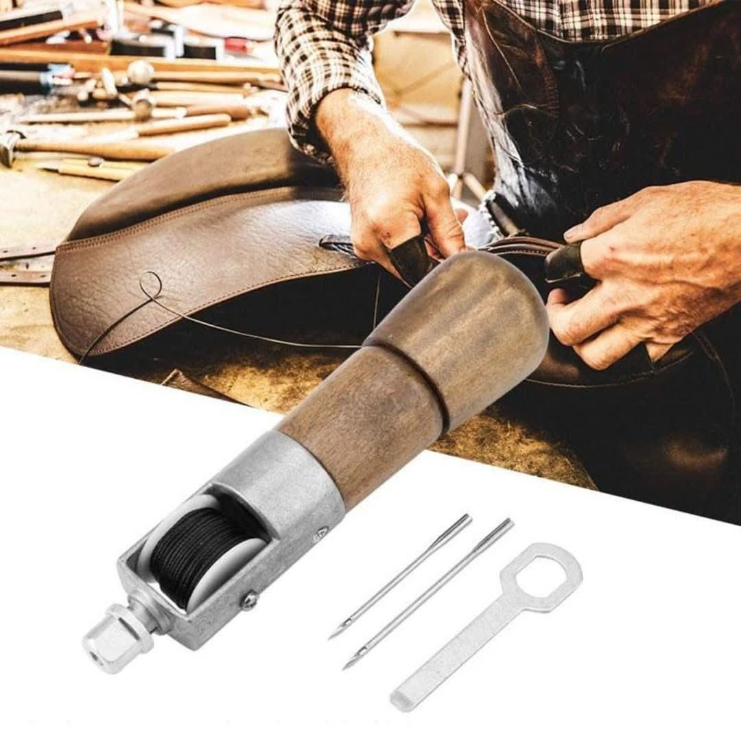 Puntadas de costura de la artesan de cuero Herramientas de aguja para recoger-Needle Tools-VyFlair