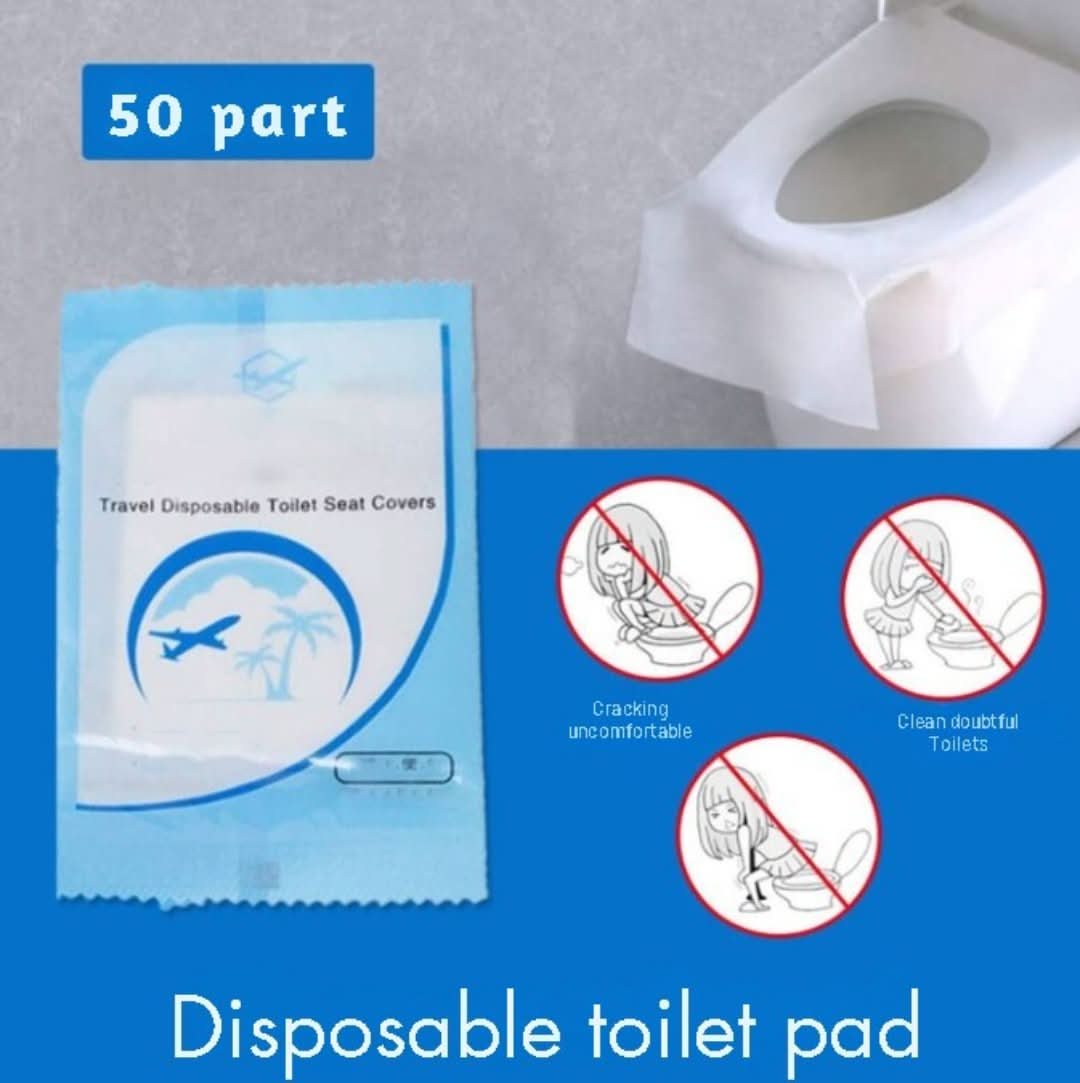 Almohadilla para el baño desechable (50 piezas)-Disposable Toilet Pad-VyFlair