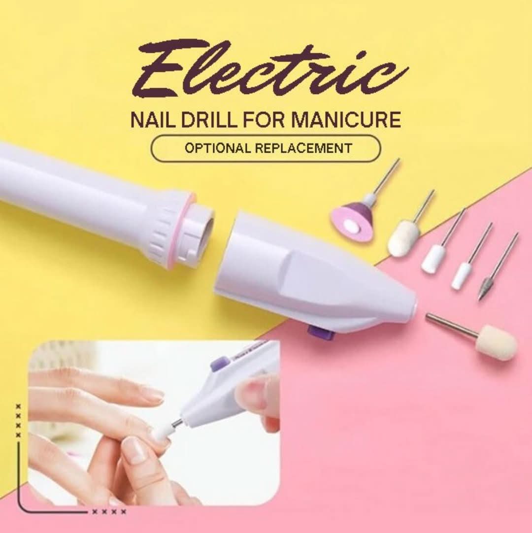 Conjunto de archivos de uñas eléctricos-Health & Beauty-VyFlair