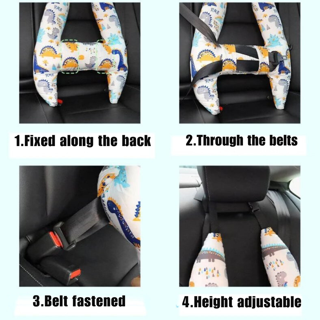 Corbre de viaje | Cojín del asiento del automóvil para dormir-Car seat cushion-VyFlair