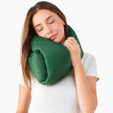 Almohada de viaje Infinity - soporte cervical ergonómica - viscoelástica compacta - VyFlair