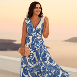 Maine - Vestido de Verano Estampado y Versátil - VyFlair