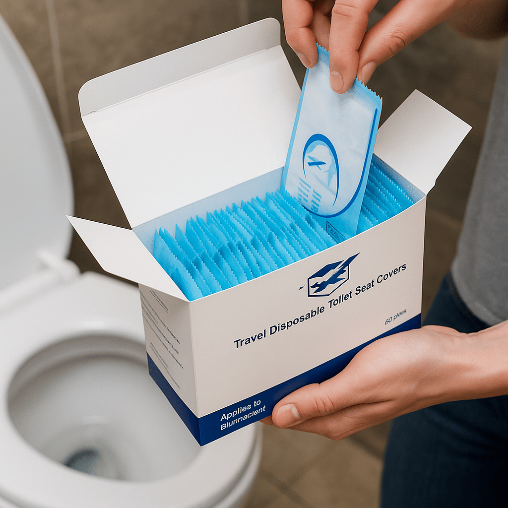 Cubiertas Desechables para Inodoro Higiénicas y Portátiles - VyFlair