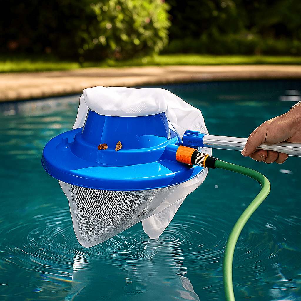 AquaVac – Limpiador de piscina sin químicos con potente succión de manguera - VyFlair