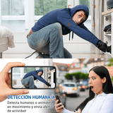 Mini Cámara WiFi 5G HD 1080p Seguridad Discreta - VyFlair