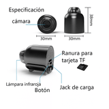 Mini Cámara WiFi 5G HD 1080p Seguridad Discreta - VyFlair