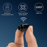Mini Cámara WiFi 5G HD 1080p Seguridad Discreta - VyFlair