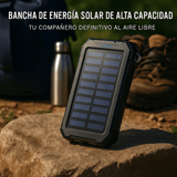 Batería Solar 500000mAh Impermeable Portátil