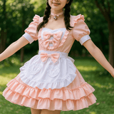 Disfraz de Camarera Halloween - Mini Cosplay Volantes Talla Grande - VyFlair