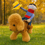 Disfraz de Perro Vaquero - Cómodo - Silla Suave - Halloween - VyFlair