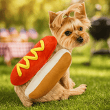 Disfraz de Perro Caliente - Peluche Suave - Halloween Divertido - VyFlair
