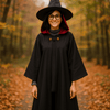 Disfraz de Mago para Niños - Capa Mágica - Sombrero - Gafas - VyFlair
