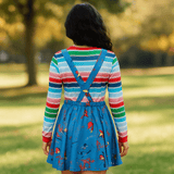 Disfraz Halloween Mujer - Mangas Largas - Mini Espeluznante - VyFlair