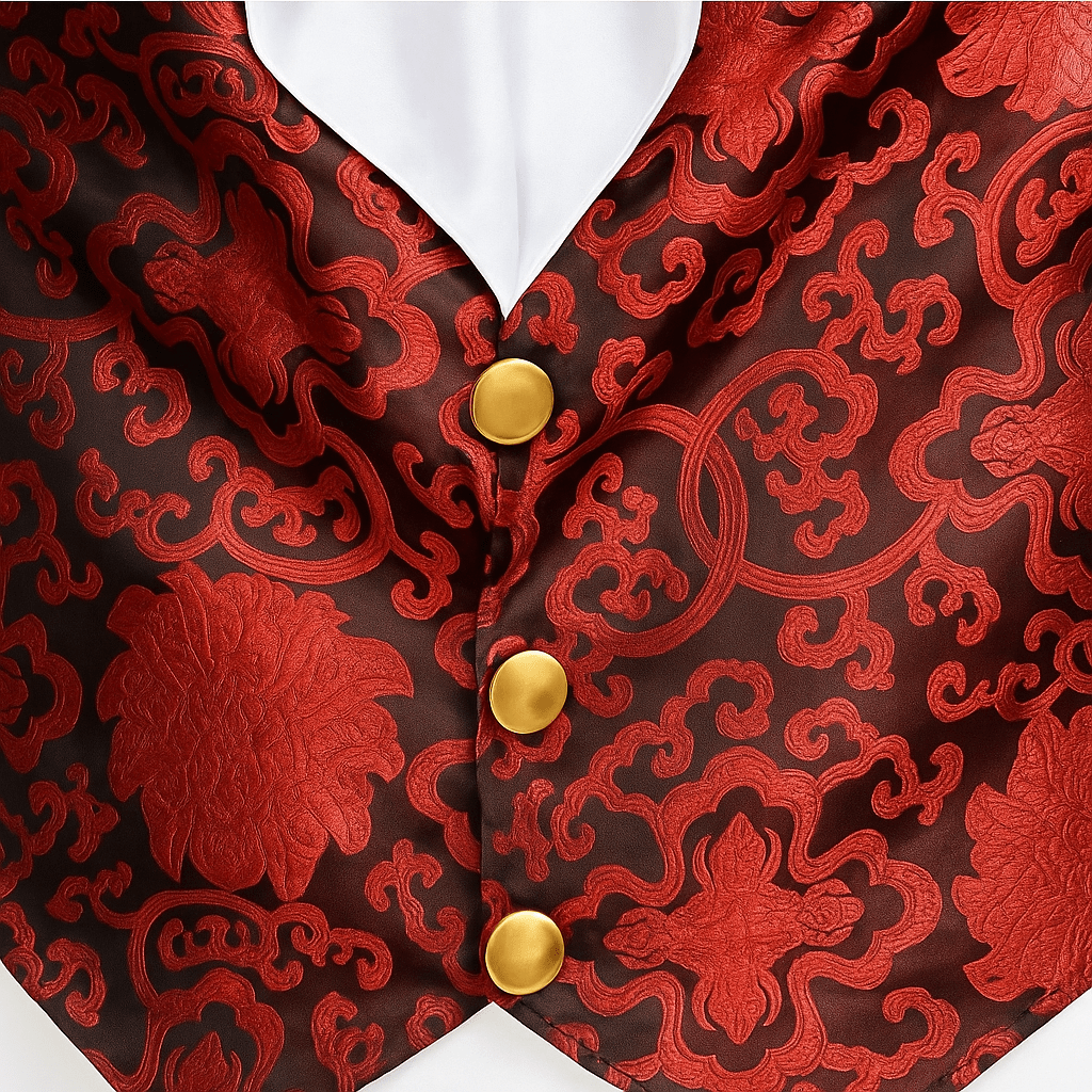Disfraz de Vampiro Espeluznante - Capa Gótica Larga - Halloween Hombre - VyFlair
