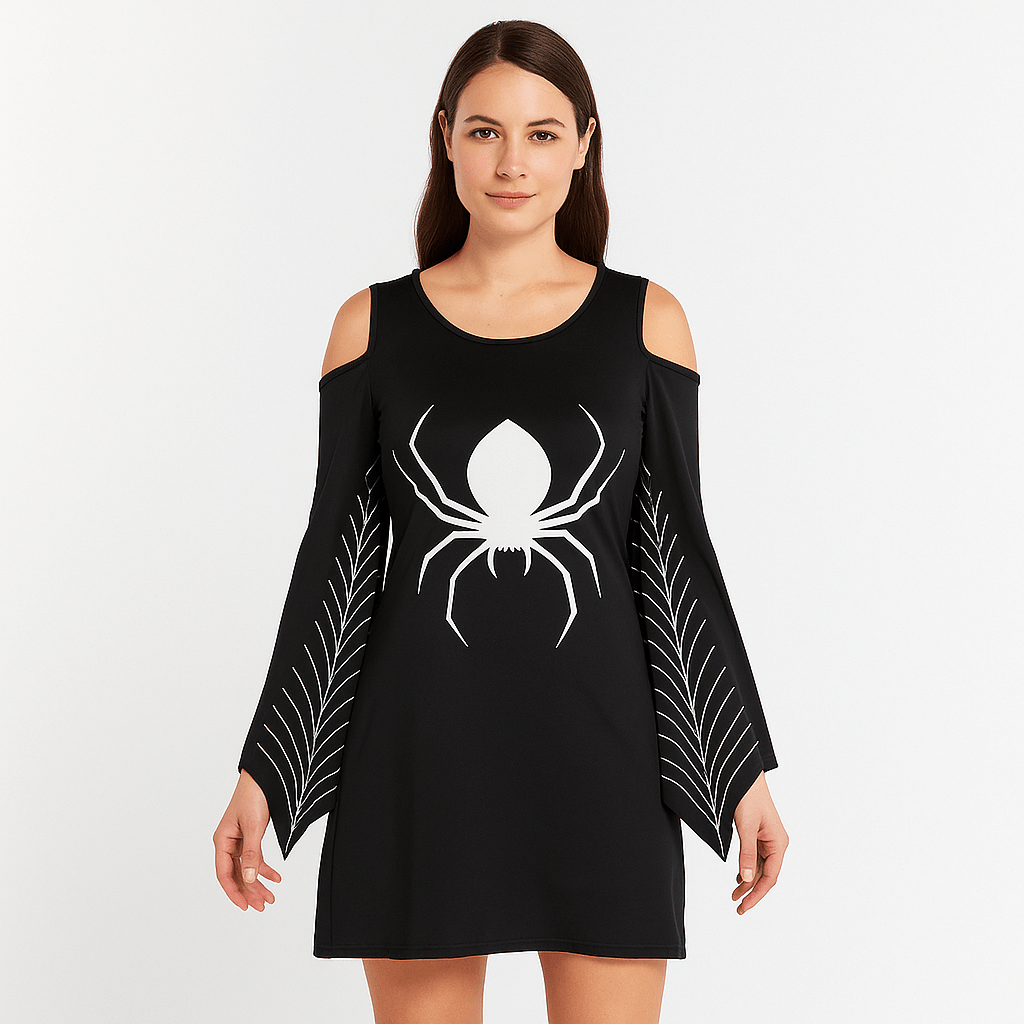 Ropa Mini Gótica Erica - Disfraz Halloween Audaz - Estilo Único - VyFlair