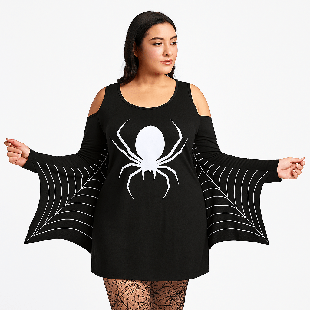 Ropa Mini Gótica Erica - Disfraz Halloween Audaz - Estilo Único - VyFlair