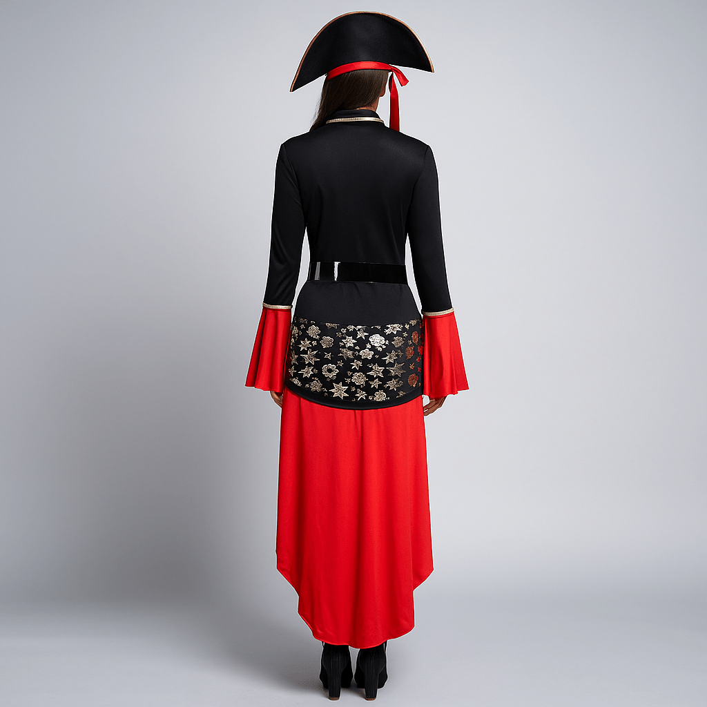Angelica - Disfraz de Pirata Elegante - Halloween y Fiestas - VyFlair